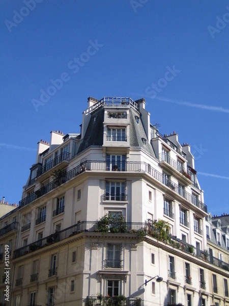 Obraz Immeuble du Quartier Latin