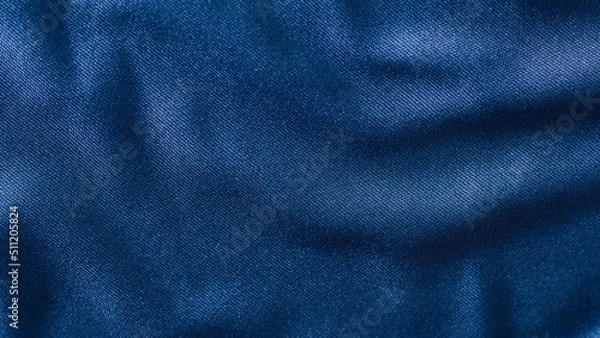 Obraz blue fabric cloth background texture