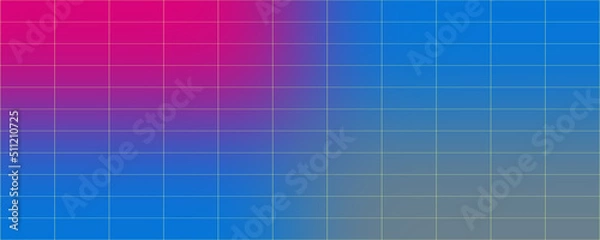 Fototapeta Abstract glitch art grid background image.