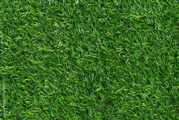 Fototapeta Closeup green turf background and textured