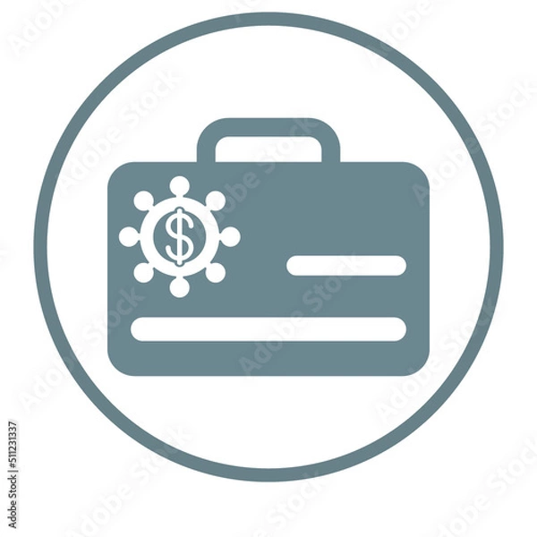 Fototapeta  management, solution icon