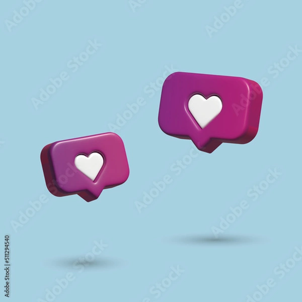 Obraz heart shaped balloon