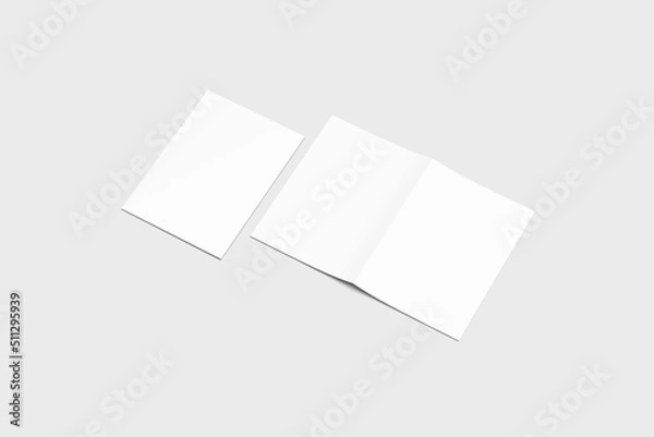 Obraz Bifold brochure mockup