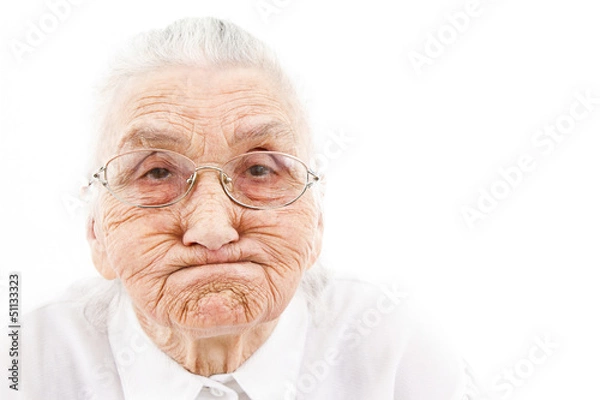 Obraz Zabawna babcia