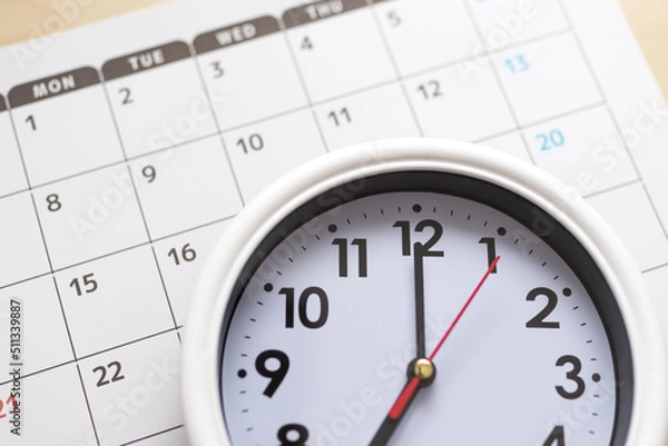 Fototapeta カレンダー