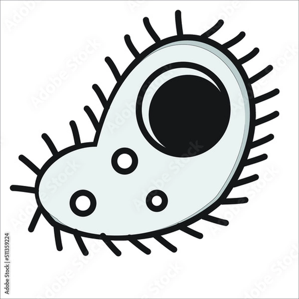 Obraz virus icon design template illustration
