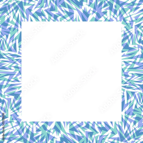 Fototapeta Abstract sharp shapes