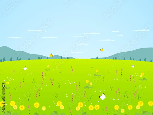 Fototapeta 春の背景