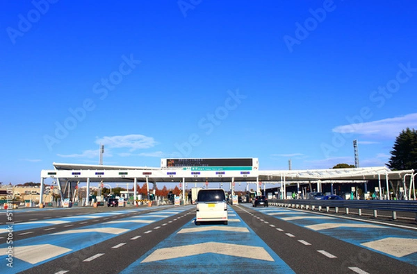 Obraz 東名高速道路　東京料金所