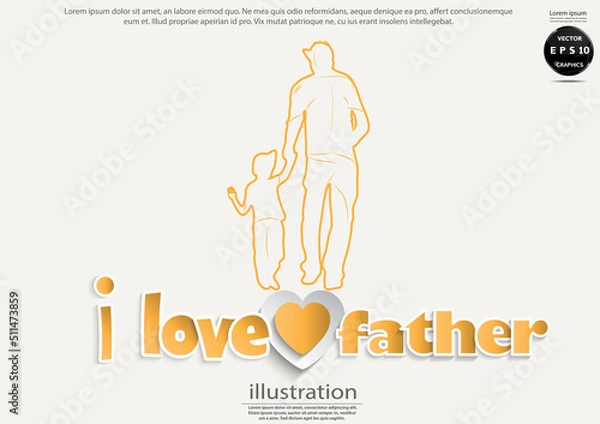 Fototapeta Illustration business.design modern  idea and concept think creativity. for brainstorm,Social network,success,plan,think,search,analyze,communicate, futuristic idea innovation technology.