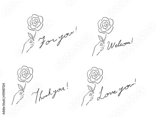 Obraz 気持ち伝えるばら