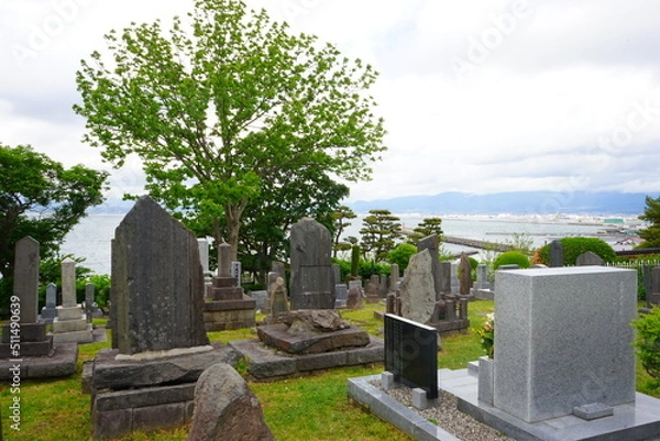 Fototapeta 日本 北海道 函館 外国人墓地
