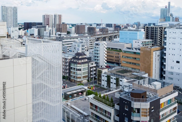 Fototapeta 都市の景色　さいたま市
