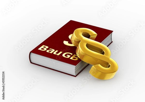 Obraz buch_paragraphenzeichen_BauGB_01