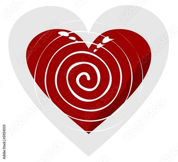 Obraz helix in the heart
