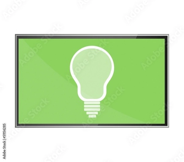 Obraz Ampoule dans un écran
