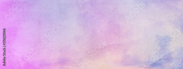 Fototapeta old  paper with delicate leather texture and pastel colored pink to blue gradient color and grunge paper texture.