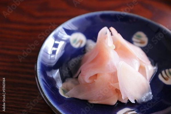 Obraz 紅生姜　酒のあて　つまみ