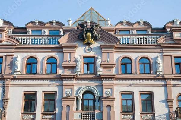 Obraz Фасад дома начала двадцатого века