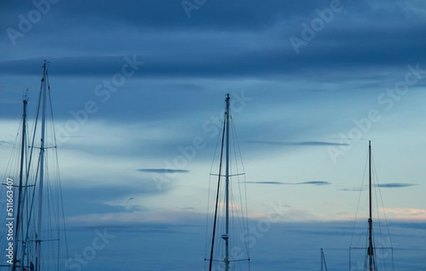 Obraz lines in the sky