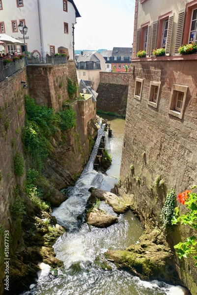 Obraz Wasserfall in Saarburg