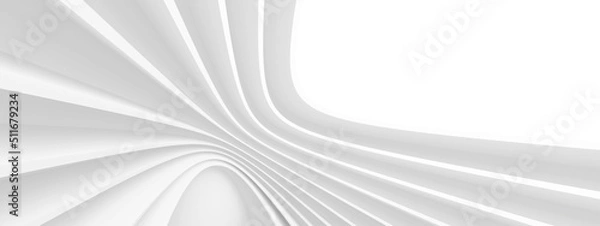 Fototapeta Futuristic Architecture Background. Industrial Technology Design