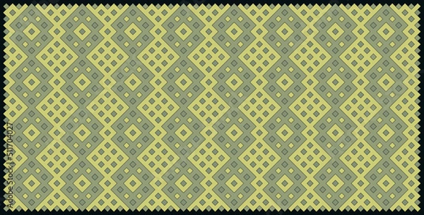 Fototapeta Multicolor truchet tiling connections illustration