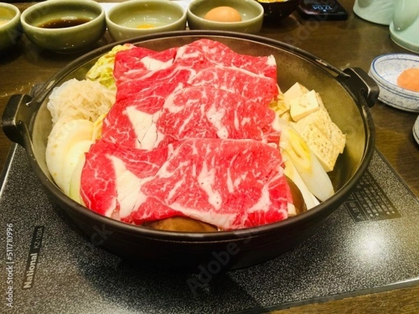 Obraz raw minced meat