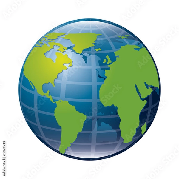 Fototapeta earth vector