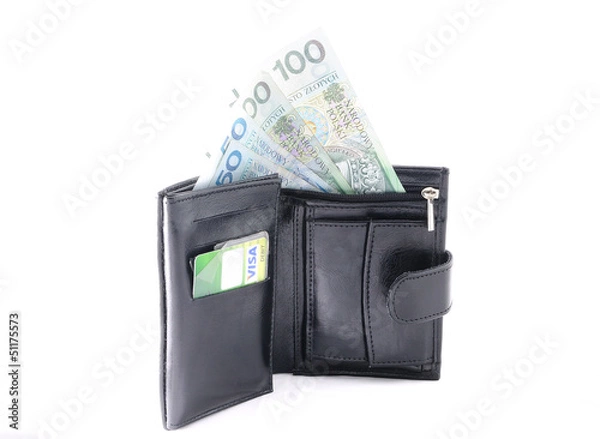 Obraz Portfel skórzany