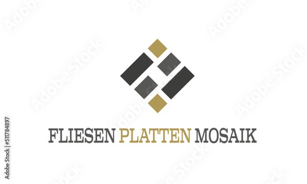 Obraz Fliesenleger Logo