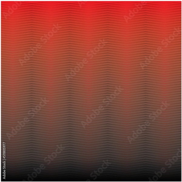 Obraz abstract background with zigzag lines red to black tone