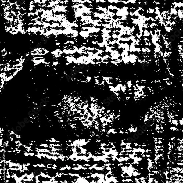 Obraz Black and white pattern for background