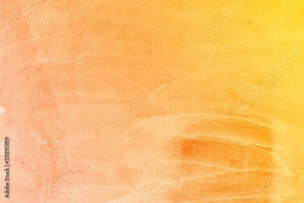 Obraz abstract yellow and orange watercolor splash background