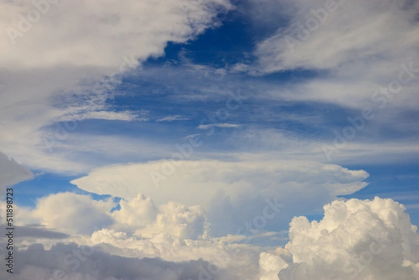 Obraz クラウド　雲の上の雲