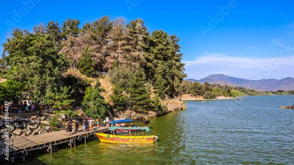 Obraz boats on the river