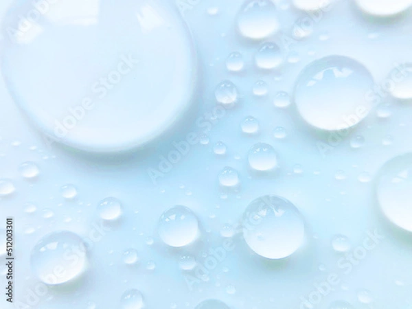 Fototapeta 水滴背景（白）