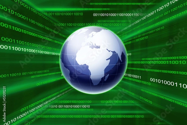 Obraz Computer download background linux code