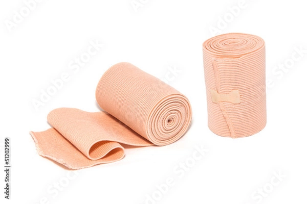 Obraz Bandage on white background