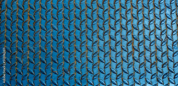 Obraz metal rust background, decay steel, metal texture with scratch and crack, rust wall, old metal iron rust texture