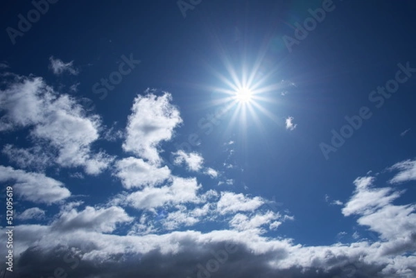 Fototapeta 朝焼け夕焼けの空模様