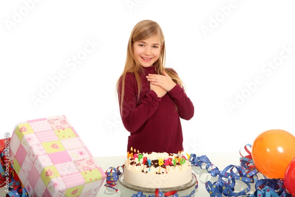 Obraz gerührt am Geburtstag