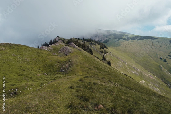 Obraz Wolken am Berg