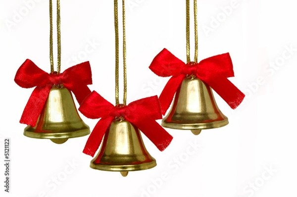 Obraz Three christmas bells