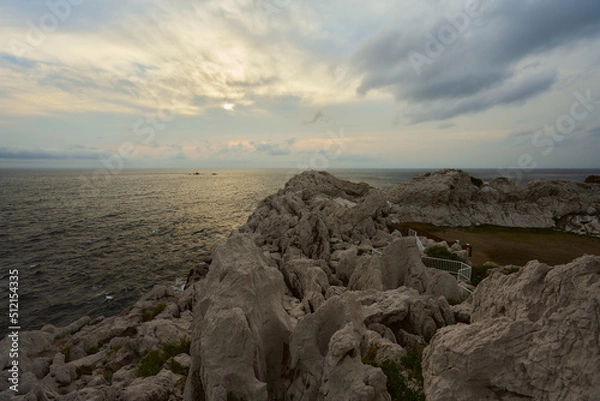 Fototapeta 和歌山県　白崎海洋公園展望台
