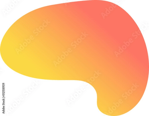 Fototapeta Abstract Shape Gradient elements