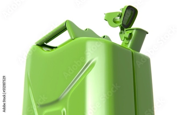 Obraz Kanister stalowy zielony