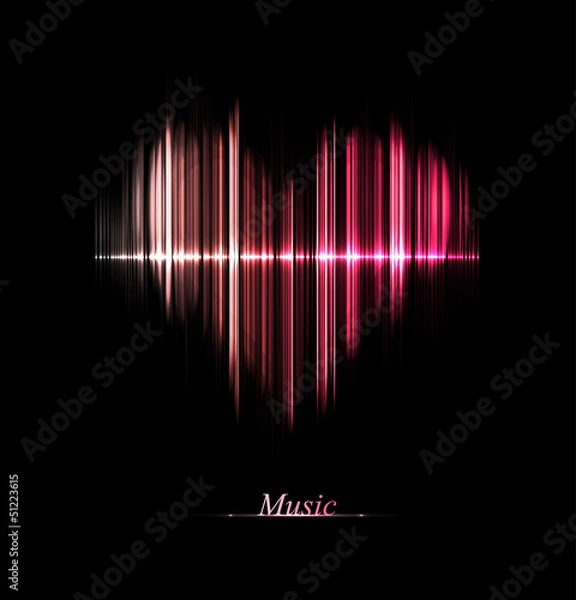 Fototapeta Miłość do muzyki