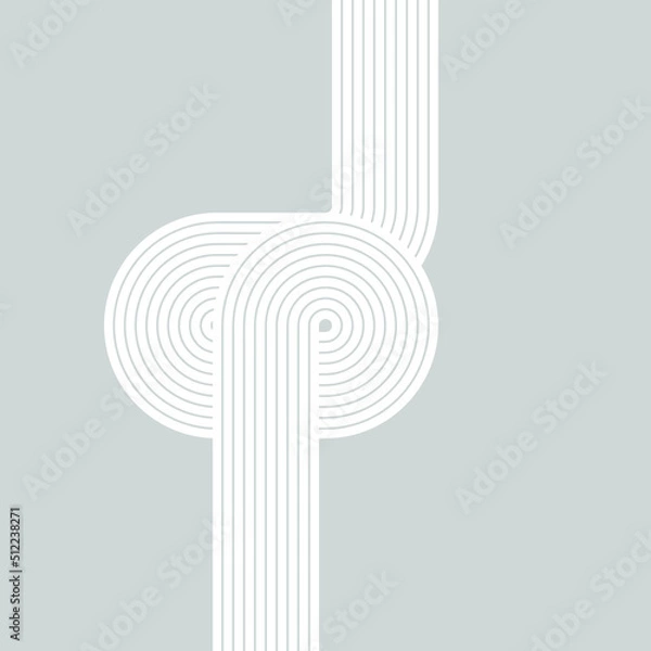 Fototapeta Simple line background.Vector illustration.