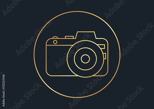 Fototapeta abstract background for camera,vector illustrations